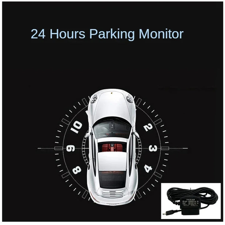 4.3 Inch Driving Recorder Car DVR Rearview Mirror Dual Lens Car Recorder 1080P IPS Front and Rear