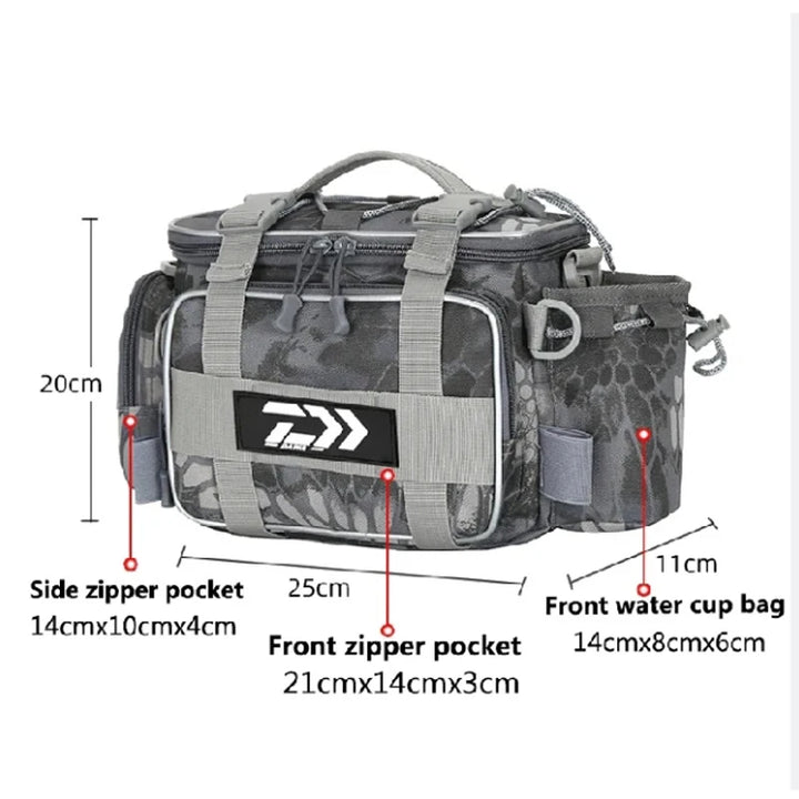 New Multifunction Backpack Lure Box Gear Storage Bag Fanny Pack