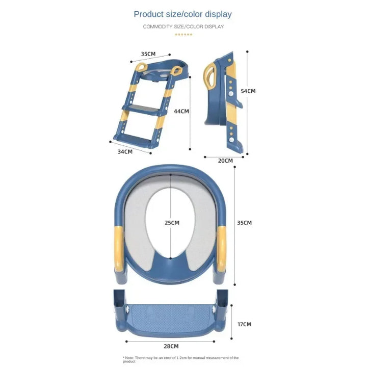 New Stepped Children's Toilet Foldable Foot Stool Multi-functional