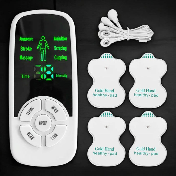 EMS Muscle Therapy Stimulator Machine Tens Unit Acupuncture Meridian Physiotherapy