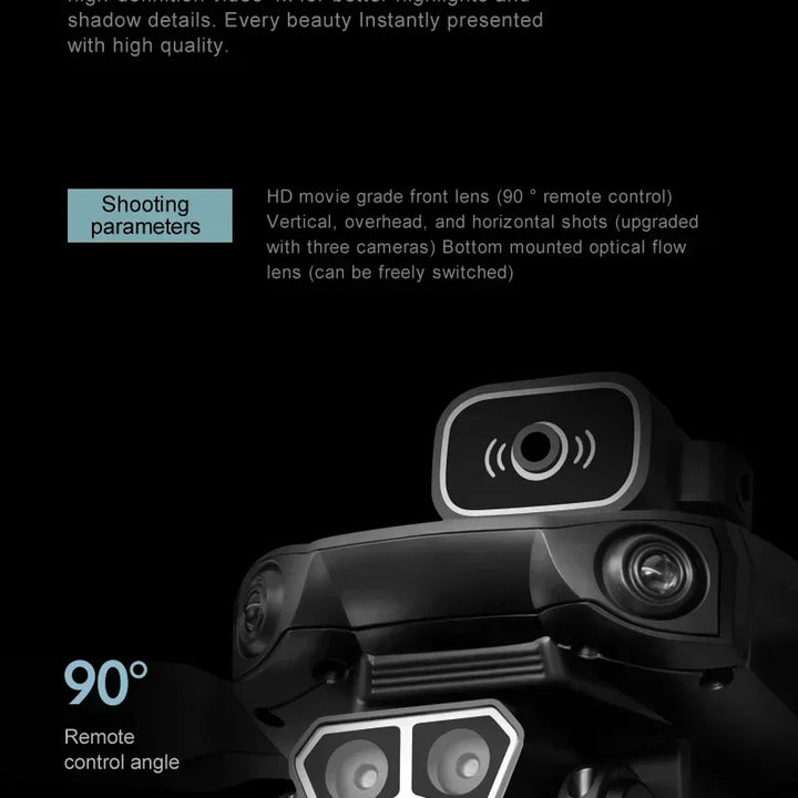 Xiaomi MIJIA M1S Drone 8K Professional HD Three-Camera Brushless Motor