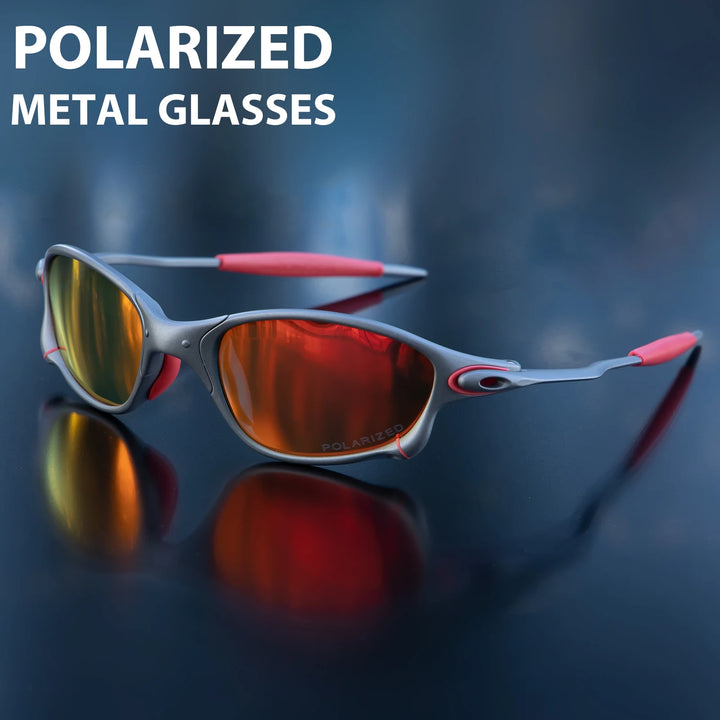 MTB Polarized Alloy Frame Cycling Glasses UV400