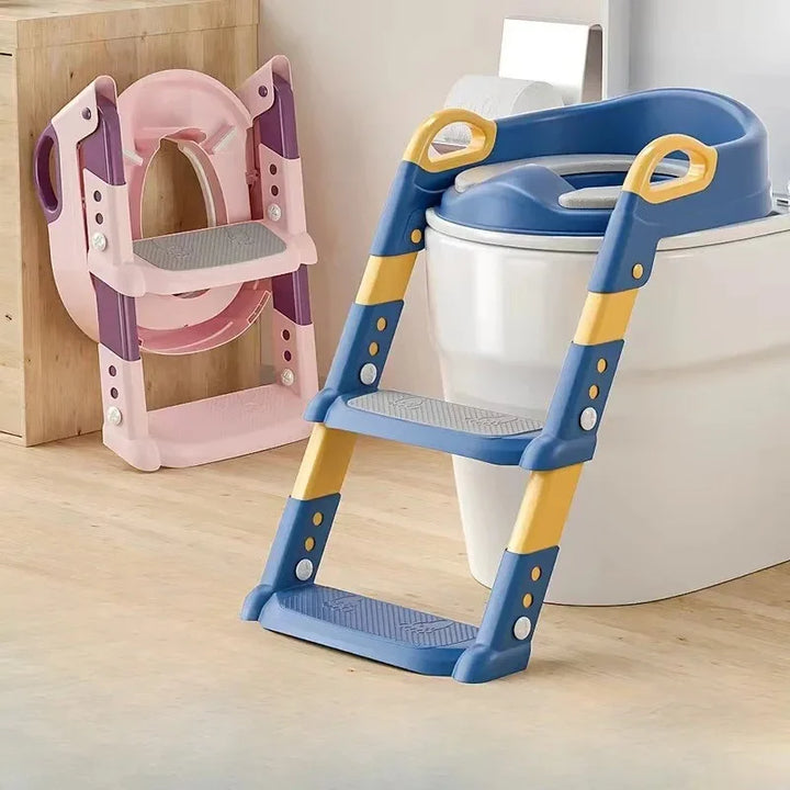 New Stepped Children's Toilet Foldable Foot Stool Multi-functional