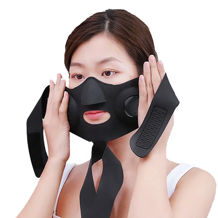 Double Chin Reducer Chin Lifting Belt Sagging Skin Face Lift V Shaped Contour Tightening