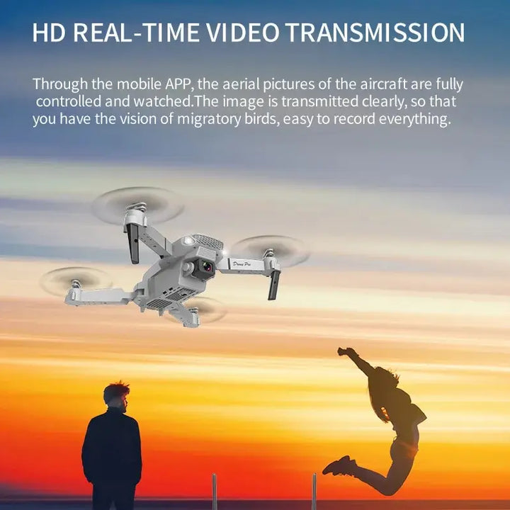 Lenovo E88 Pro Drone 4k Profesional HD 8k Rc Airplane Dual-Camera