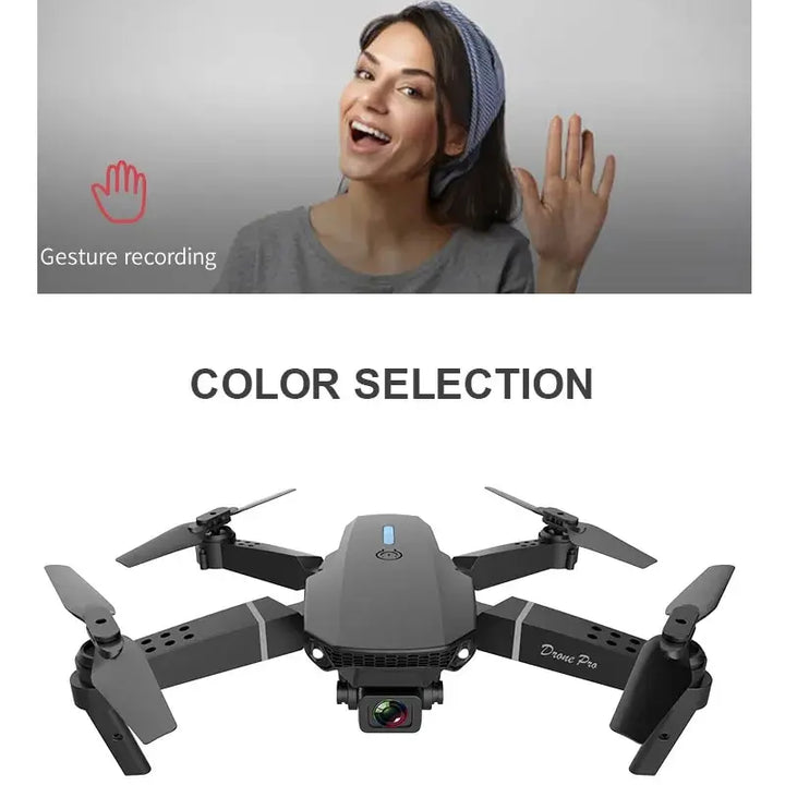 Lenovo E88 Pro Drone 4k Profesional HD 8k Rc Airplane Dual-Camera