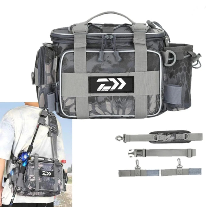 New Multifunction Backpack Lure Box Gear Storage Bag Fanny Pack