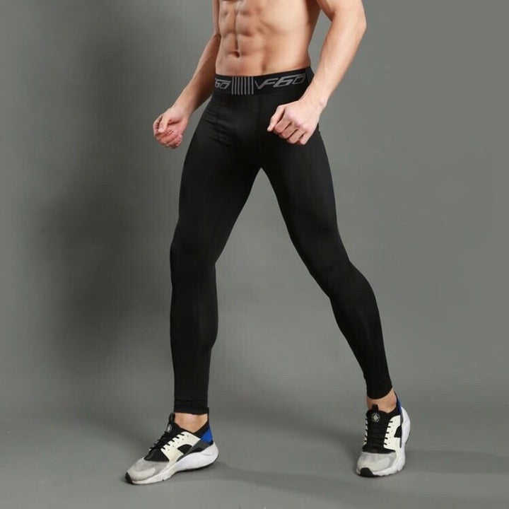 Mens Compression Pants Quick Dry Fit Sportswear Running Tights Men Legging Fitness