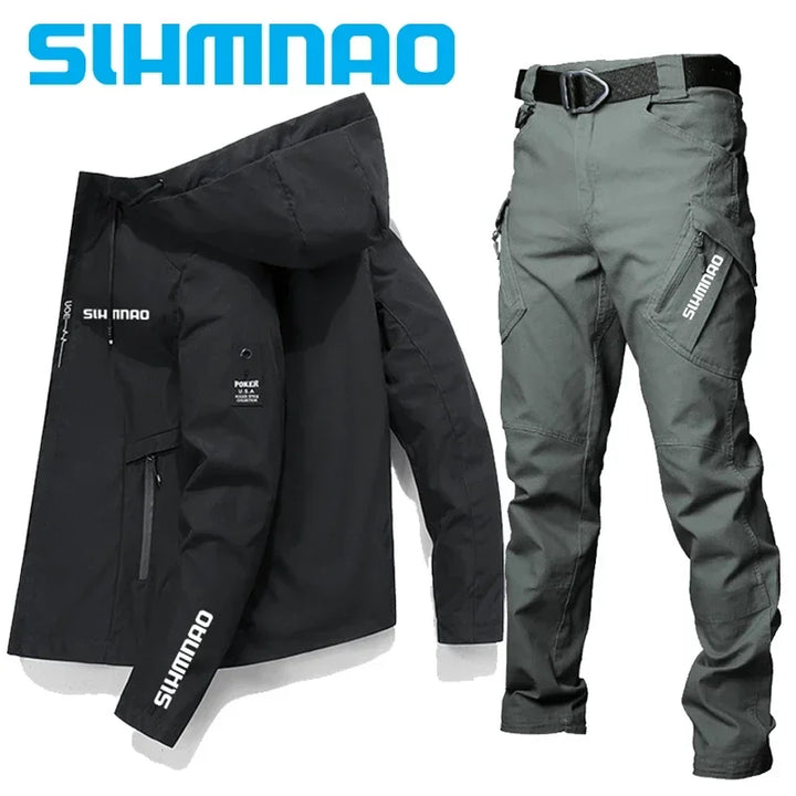 Fishing suit suit jacket tactical pants high quality spring and summer sun protection season