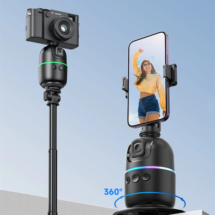 FANGTUOSI AI Smart Gimbal 360° Auto Face Tracking Gimbal All-in-one Rotation For Smartphone