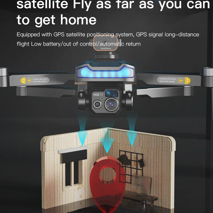 XIAOMI P15 PRO Drone 8K GPS HD Aerial Photography Dual-Camera Omnidirectional