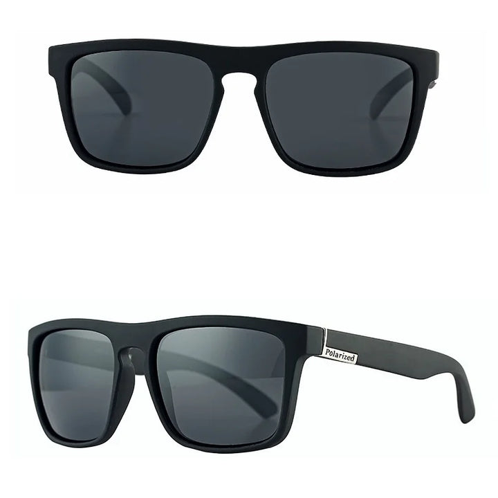 Fashion Square Vintage Polarized Sunglasses Men Women