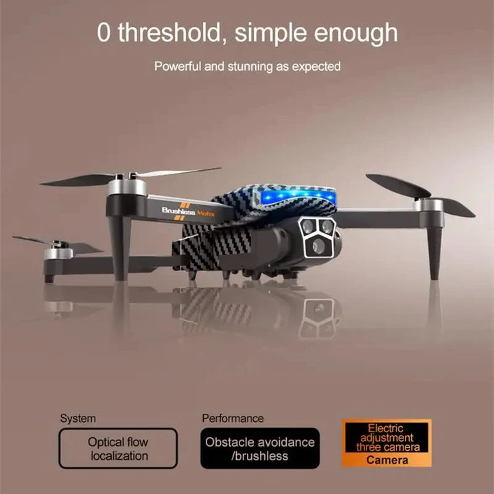 Lenovo D9 DRONE 8K Three Camera Brushless Motor Professional 4K Camera