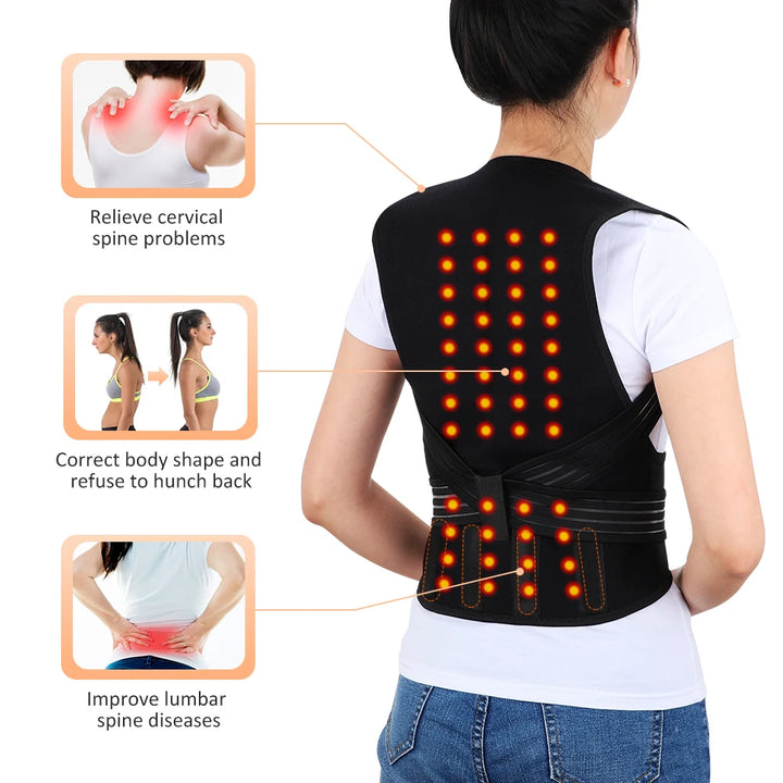 Tourmaline Magnet Heated Vest Magnetic