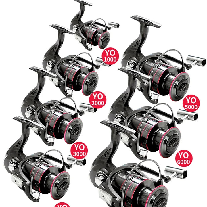 New Max Drag 12KG Spinning Reel Right/left Inter-Changeable Handle Spool Fishing Reel 1000-7000