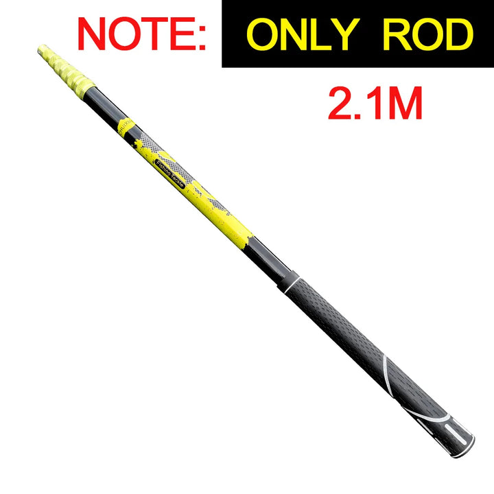 JOSBY New Foldable Fishing Net Fish Landing Net Collapsible Telescopic Pole 2.1M 3.0M 3.6M