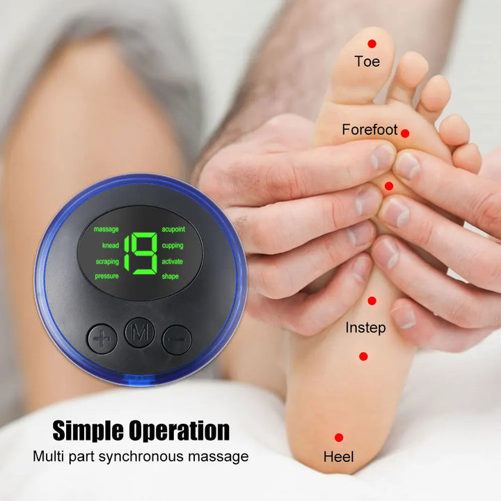 Tens Foot Massager Mat Electric EMS Portable Foldable Pad Relief Pain Reflexology