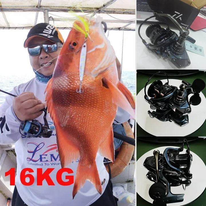 VWVIVIDWORLD,High Quailty,Alloy Fishing Reels,Alloy Spool,Alloy Arm,6.2:1 High Speed