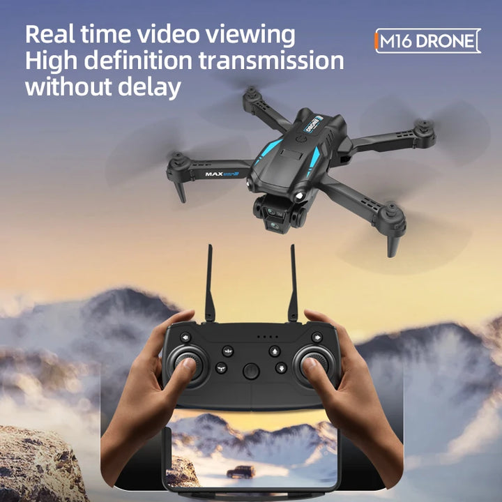 M16 Drone 5G Optical Flow Switching Drone Dual Camera GPS 8K