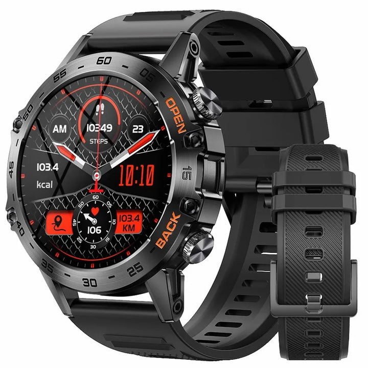 LIGE New1.39" Bluetooth Call Smart Watch Men Outdoor Sport Fitness