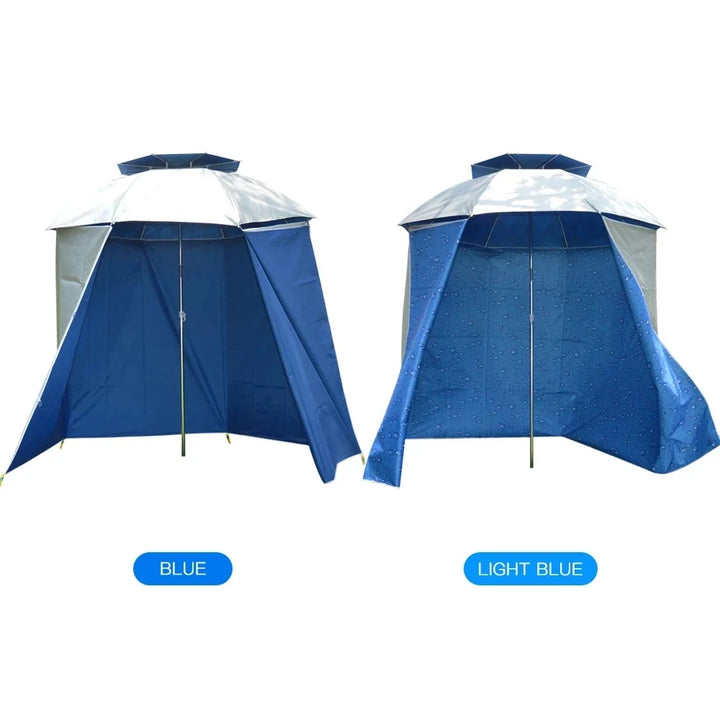 Anti-UV 4.8x1.5M Fishing Umbrella Shading Cloth Rainproof Wall Tent Cloth Beach Shelters