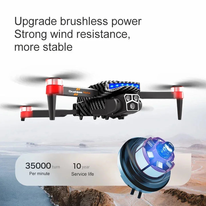 Lenovo D9 DRONE 8K Three Camera Brushless Motor Professional 4K Camera