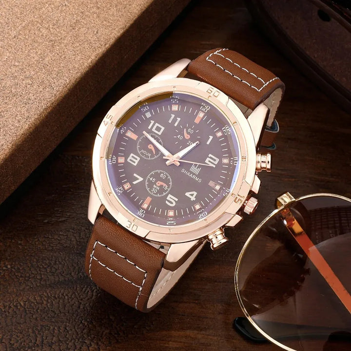 SHAARMS Men Gift Watch Business Luxury Company