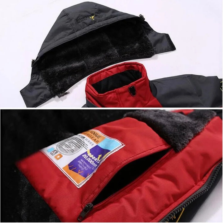 Winter Parka Men Windbreak Plus Thick Warm Windproof Fur Coats Male Military