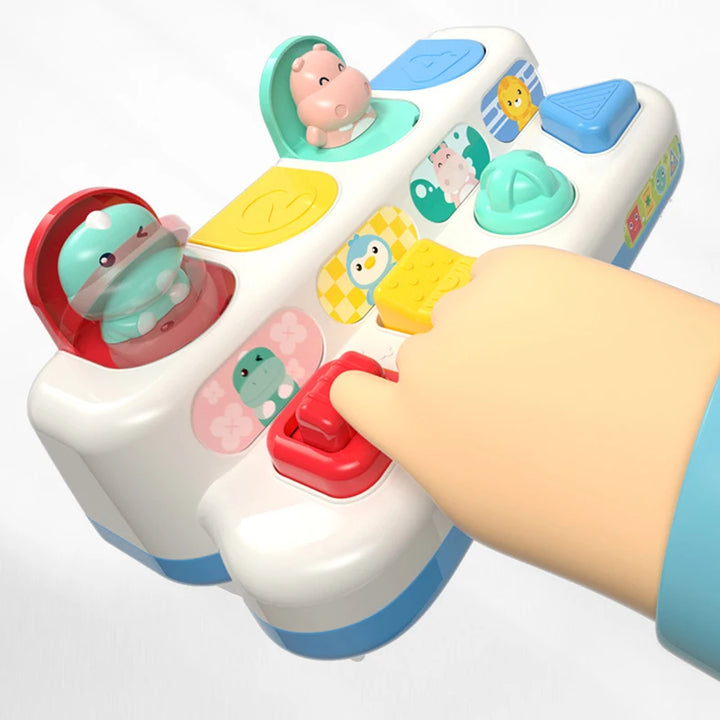 Interactive Activity Pop Up Toy for Babies Cause and Effect Toy Baby