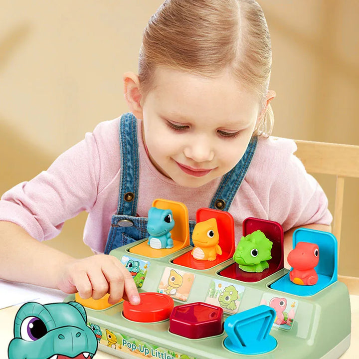 Interactive Activity Pop Up Toy for Babies Cause and Effect Toy Baby