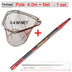 JOSBY New Foldable Fishing Net Fish Landing Net Collapsible Telescopic Pole 2.1M 3.0M 3.6M