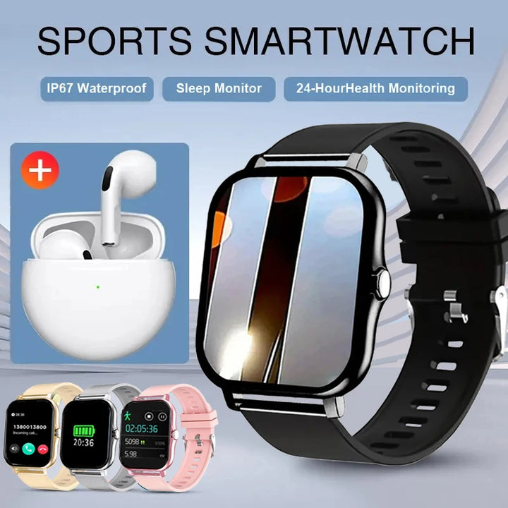 Smart Watch For Men Women Gift For Xiaomi Full Touch Screen Sport Fitness