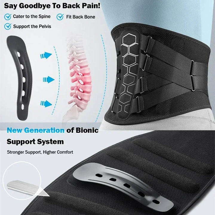 Lumbar Support for Weightlifting Men and Women