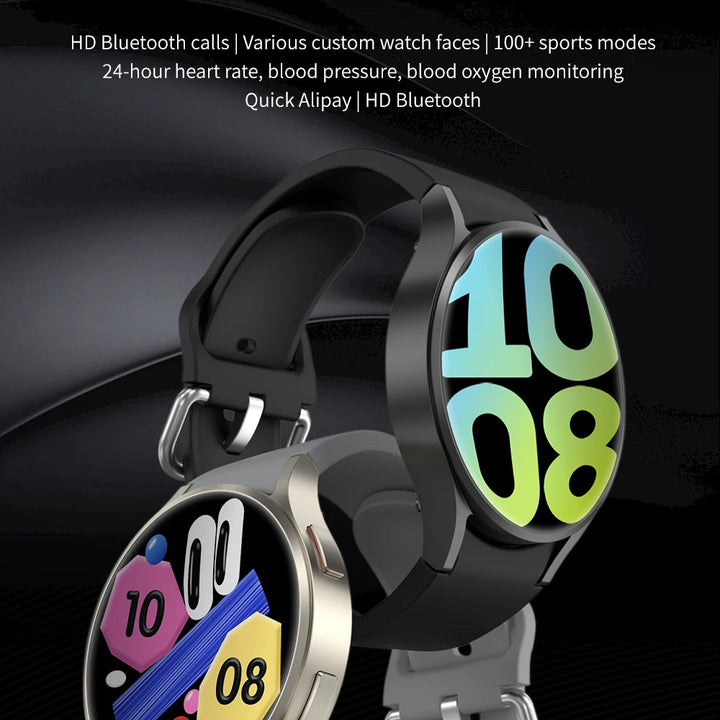 2024 GEJIAN Samsun Galaxy 6 AMOLED Smart Watch Men Blood Glucose Bluetooth