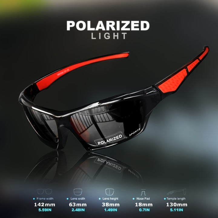 Polarized Sports Glasses With Color Changing Lens For Outdoor