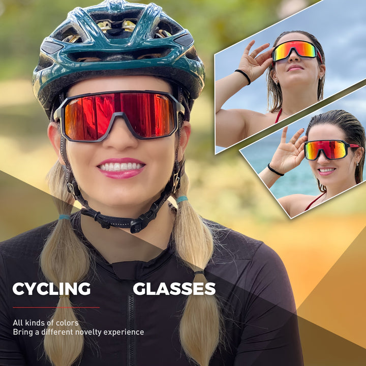 SCVCN Cycling Glasses, MTB Outdoor Sports Bike Cycling Glasses